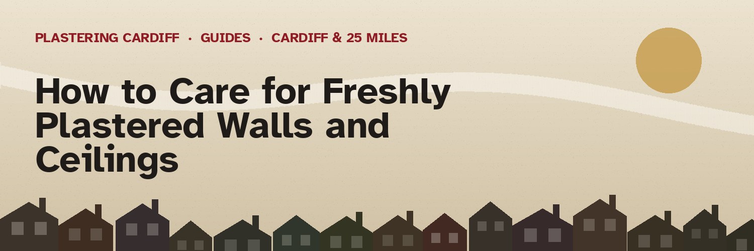 How to Care for Freshly Plastered Walls and Ceilings