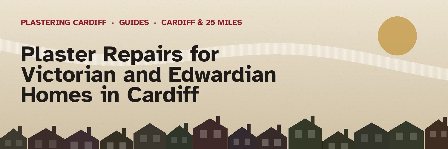 Plaster Repairs for Victorian and Edwardian Homes in Cardiff